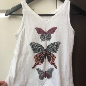 Old Navy Girls Butterfly Tank